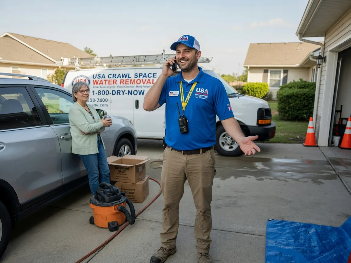 Crawl Space Water Removal Ackley, IA FAQs